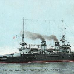 Carte Postale Navire de Guerre Le Gaulois Cuirass&eacute; -N&deg;8594