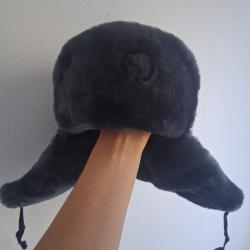 CHAPKA-OUCHANKA EN V&Eacute;RITABLE FOURRURE DE MOUTON TAILLE 58 OFFICIER ARMEE DE TERRE RUSSIE 2018
