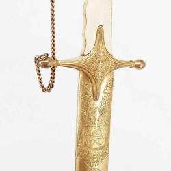 SABRE D'&Eacute;CLAIREUR &Agrave; L'ORIENTAL DU ROYAUME DE HOLLANDE BATAVE 1806-1810 LION AU BATTON DE LA LIBERT&Eacute; 