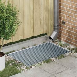 Grille Argent 80 x 50 x 2 cm Acier galvanis&eacute; &agrave; chaud