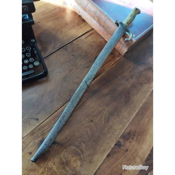 Sabre ba�onnette CHASSEPOT monomatricule