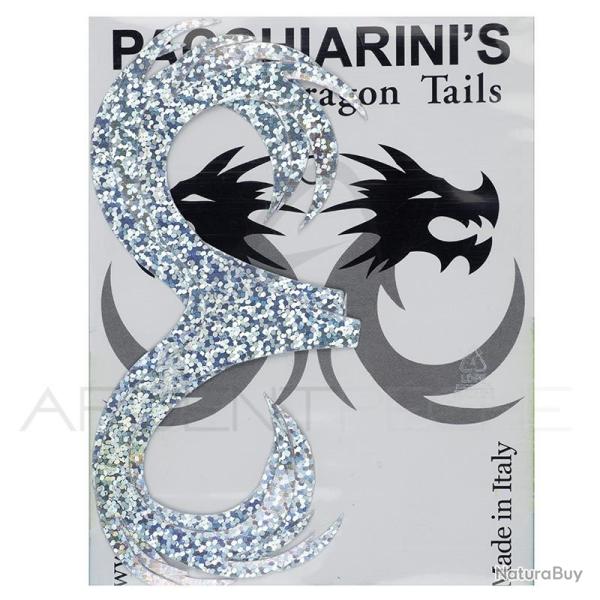 Double Dragon Tails PACCHIARINI'S XL Holographic Silver