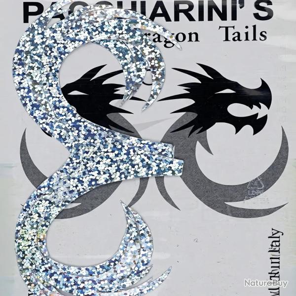 Double Dragon Tails PACCHIARINI'S XL Holographic Silver