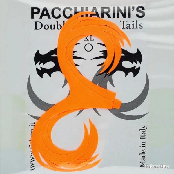 Double Dragon Tails PACCHIARINI'S XL orange fluo