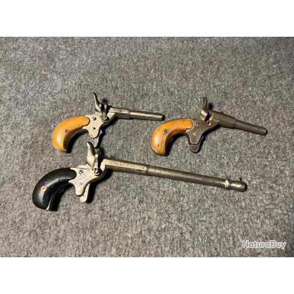 Lot de trois pistolets cycliste 1 euro sans prix de r�serve !!!!