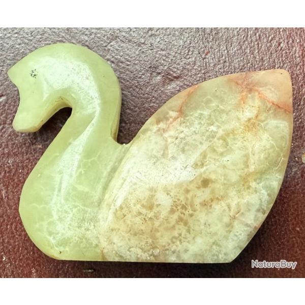 Statuette oiseau alb�tre