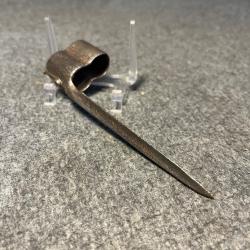 Ba&iuml;onnette fusil de chasse XIX -&egrave;me un euro sans prix de r&eacute;serve !!!!