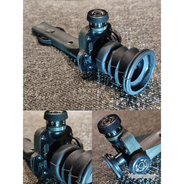 Dioptre et oeilleton r�glable allemand DIANA mod�le 60 pour rail 11mm  en excellent �tat