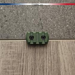 Rail Picatinny M-LOK 3 slots Vert