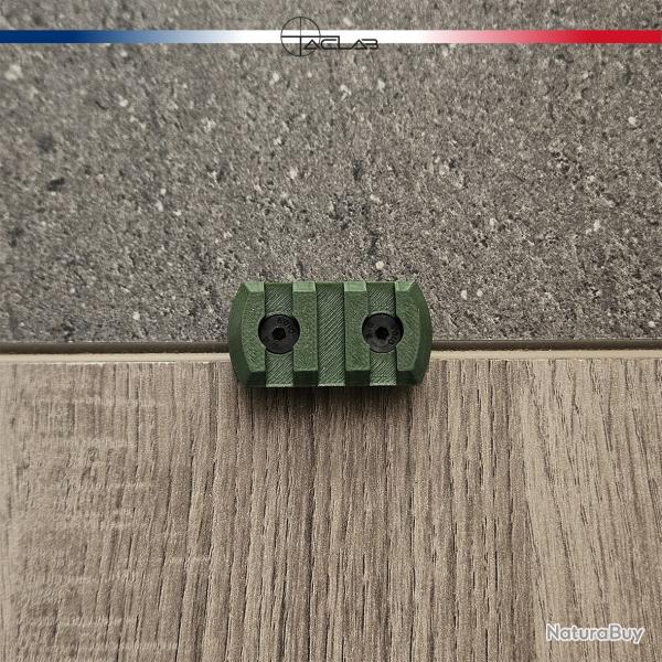 Rail Picatinny M-LOK 3 slots Vert