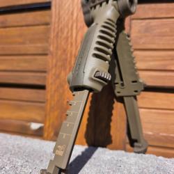 Poign&eacute;e bipied VERTICALE TYPE FAB DEFENSE FIXATION RAIL 21mm PICATINNY TAN
