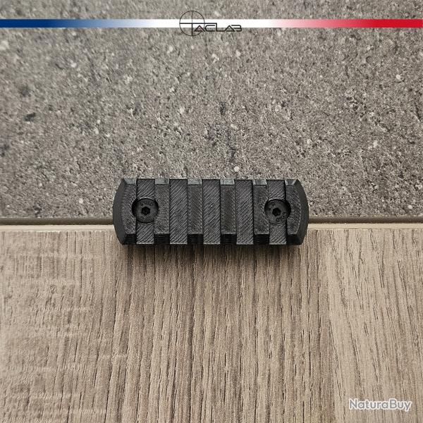 Rail Picatinny M-LOK 5 slots Noir