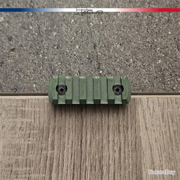 Rail Picatinny M-LOK 5 slots Vert
