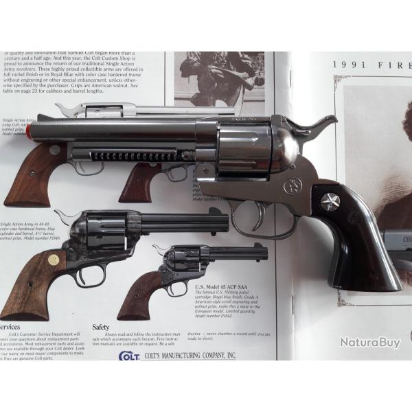 COLT FRONTIER M�TAL JOUET COLLECTION JEU PLEIN AIR NEUF REVOLVER COW BOY new