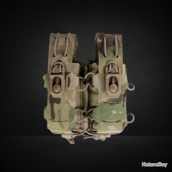 Double Porte-Chargeur 9mm GK DUTYCALL- Multicam