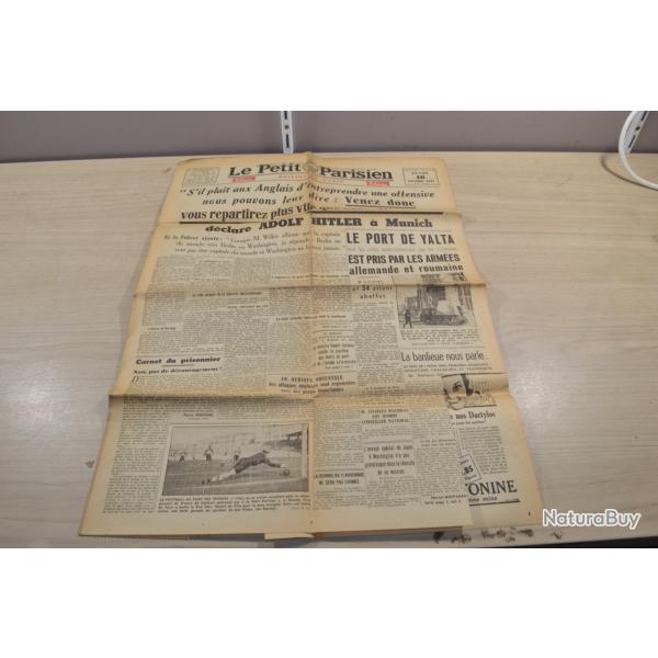 Ancien Journal Militaire Le Petit Parisien Lundi 10 Novembre 1941  collection Military ancien  (8)