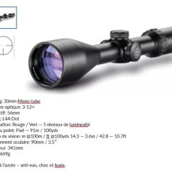 Lunette polyvalente HAWKE VANTAGE 3-12X56 L4A dot