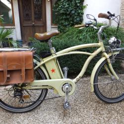 Velo &agrave; assistance &eacute;lectrique  VAE - vintage et op&eacute;rationnel - Vous ne passerez pas inaper&ccedil;u !