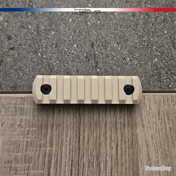 Rail Picatinny M-LOK 7 slots Beige