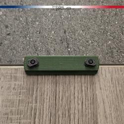 Rail Picatinny M-LOK 7 slots Vert