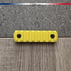 Rail Picatinny M-LOK 7 slots Jaune