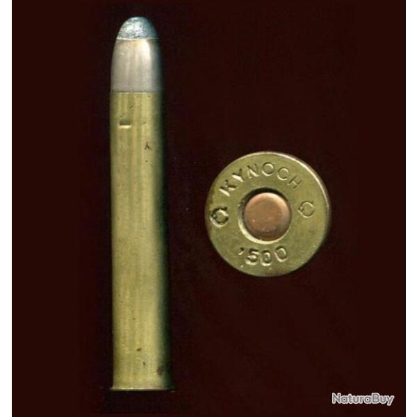 .500 Nitro x 3" - marquage : KYNOCH C 500 C - �tui 76 mm - balle nickel pointe plomnb