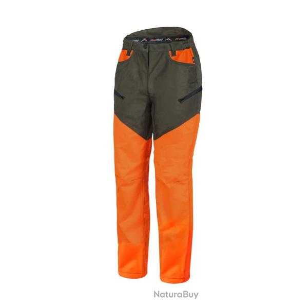Pantalon de chasse ProHunt Superpant Griffon - Kaki / Orange - 38