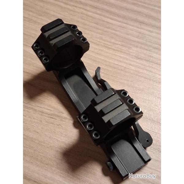 Montage monobloc d�port� diam�tre 30mm,  pour rail 22mm