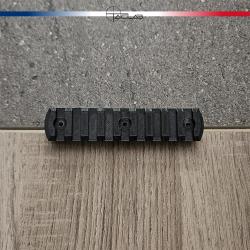 Rail Picatinny M-LOK 9 slots Noir