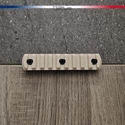 Rail Picatinny M-LOK 9 slots Beige