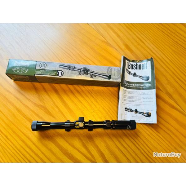 Lunette Bushnell Sportsview 3-7x20mm NEUF Port Offert