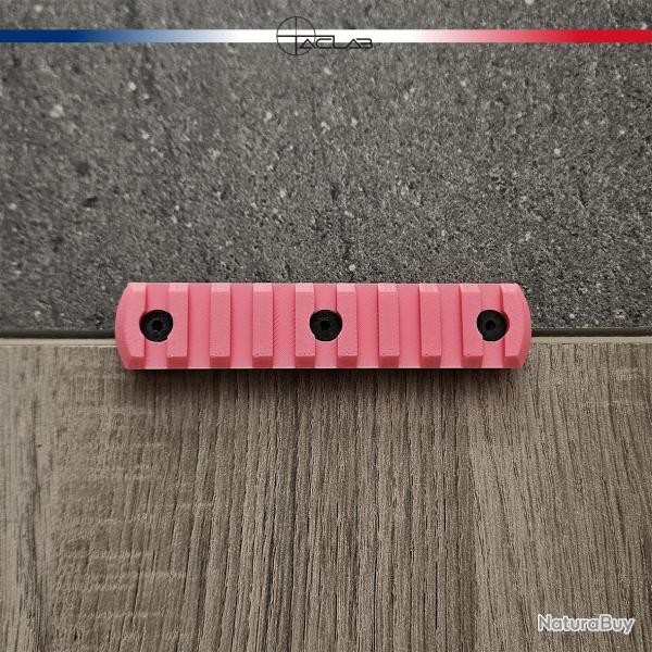 Rail Picatinny M-LOK 9 slots Rose