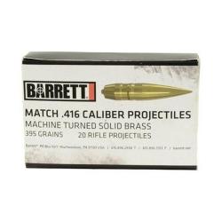 Balles Barrett monolithic VLD 416 boite de 20