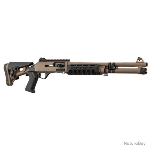 Fusil semi auto Aksa Arms S4 Extreme Cal. 12/76 - S4 Extreme 18.5" Tan