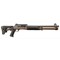 Fusil semi auto Aksa Arms S4 FX03 Cal. 12/76 - Aksa FX03 18.5'' Tan