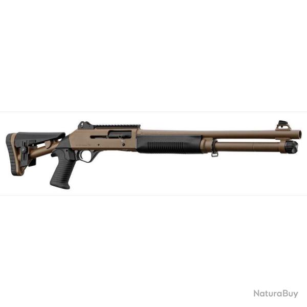 Fusil semi auto Aksa Arms S4 FX03 Cal. 12/76 - Aksa FX03 18.5'' Tan