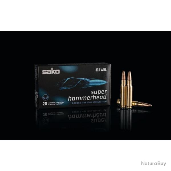 Cartouches Sako Super Hammerhead 300 Win Mag, 180 gr