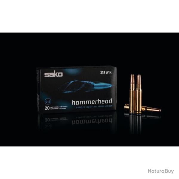 Cartouches Sako Hammerhead 6.5 Creedmoor 156 gr