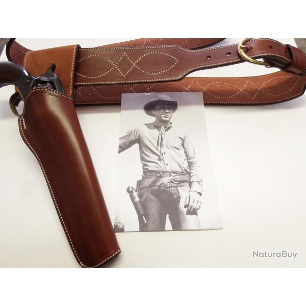 HOLSTER et CEINTURON WESTERN , Les 7 Mercenaires (Entreprise Artisanale Fran�aise)