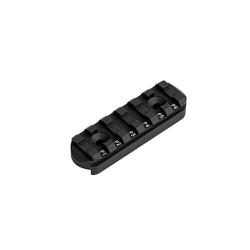 Rail picatinny compatible systeme anshutz pour gladio X L75
