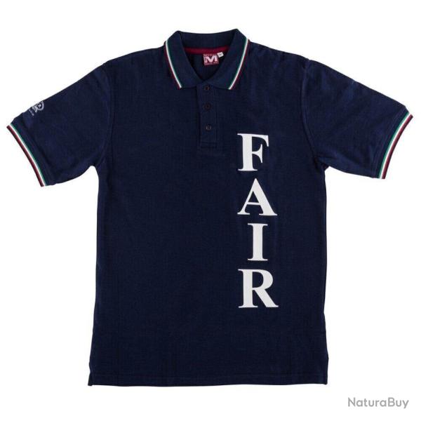 Polo Fair manches courtes Bleu S