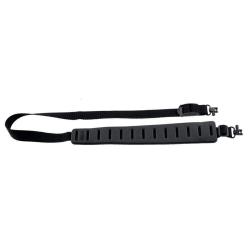 Bretelle Ergonomique QUAKE The Claw - Mod&egrave;le droit Bretelle Rectangulaire Noire QUAKE