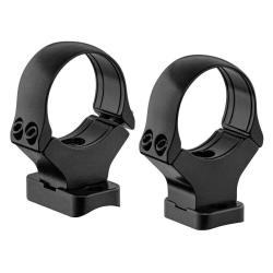 Anneaux droits fixe MAK 30mm Medium avec embases - Sauer 202