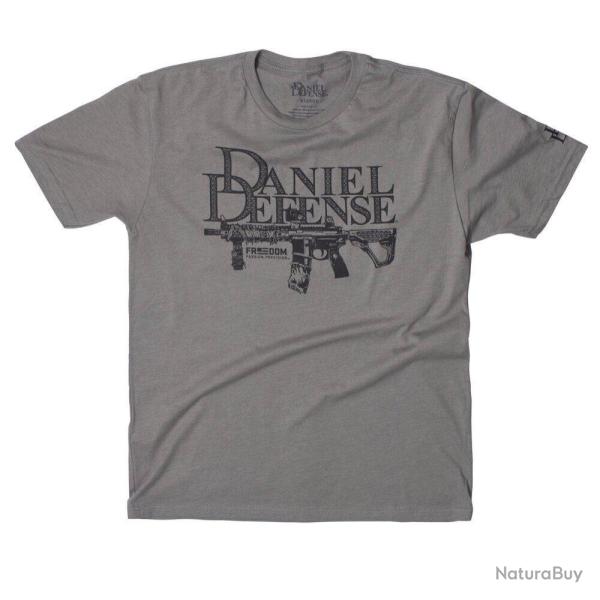 T-Shirt Daniel Defense Classic Gris - T-Shirt Daniel Defense Automatic Gris T-S