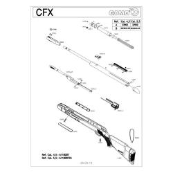 Pi&egrave;ces d&eacute;tach&eacute;es Gamo CFX 4.5 mm - 16280 - Gamo Masse Percutante Pour Piston 23 Joules
