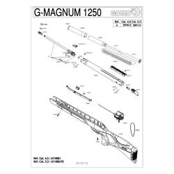 Pi&egrave;ces d&eacute;tach&eacute;es Gamo G-Magnum 4.5 mm - 39842 - Bielle d'armement G-MAGNUM