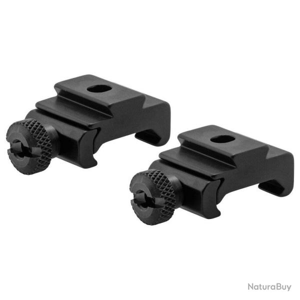 Adaptateur prisme de 21 mm et prisme de 11 mm - Lunette 21 mm sur arme 11 mm