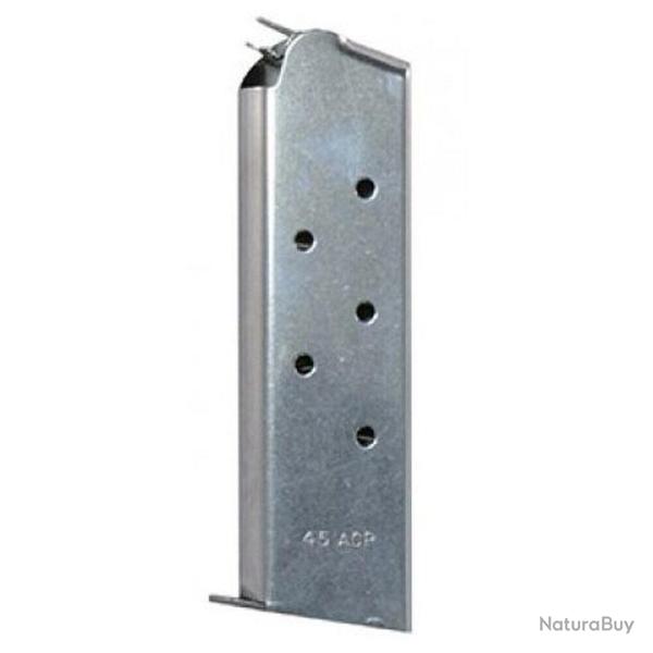 Chargeur 7 coups en acier inoxydable pour Kimber 1911