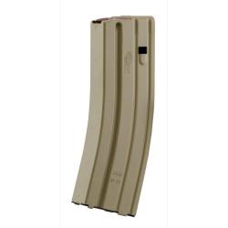 Chargeur m&eacute;tallique 30 coups 5,56 x 45 mm (.223 Remington) Surefeed pour AR15 et M4 coloris TAN