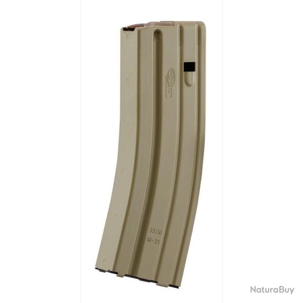 Chargeur m�tallique 30 coups 5,56 x 45 mm (.223 Remington) Surefeed pour AR15 et M4 coloris TAN